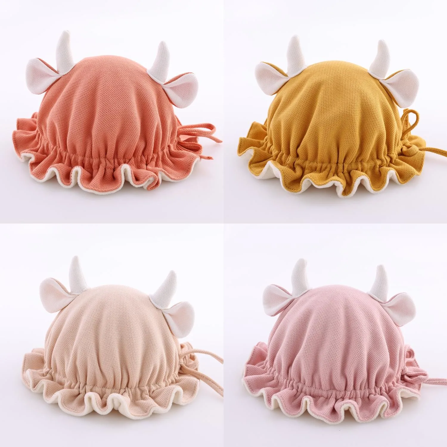 Плюшевая шляпа принцессы для новорожденных флисовая теплая мягкая шапка с