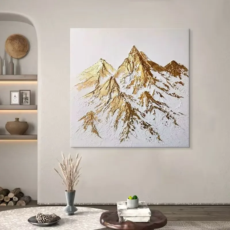 Абстрактная текстура рижао Цзиньшань украшение для гостиной дома спальни