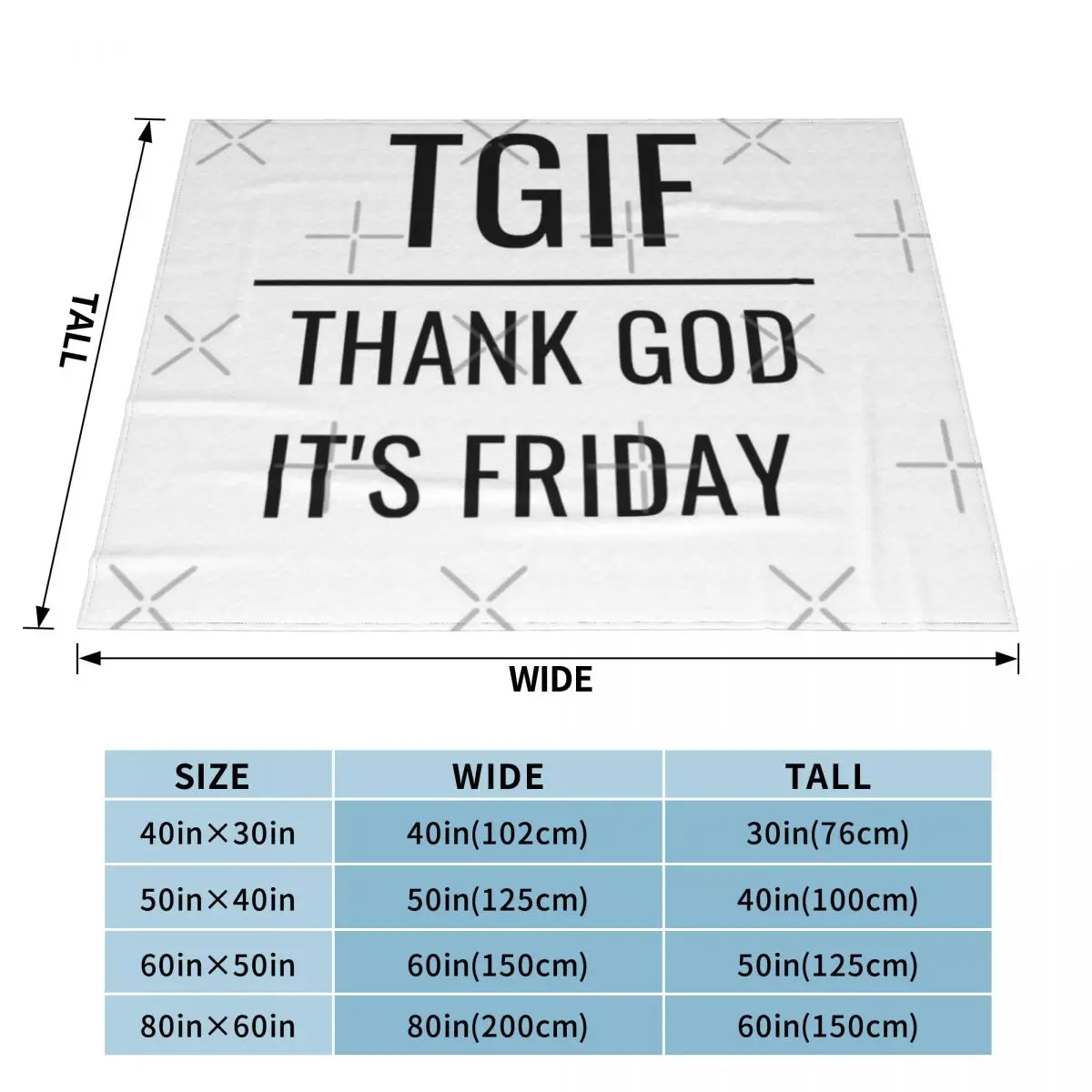 GALATHI TGIF всесезонное универсальное одеяло для путешествий можно покрыть подарки