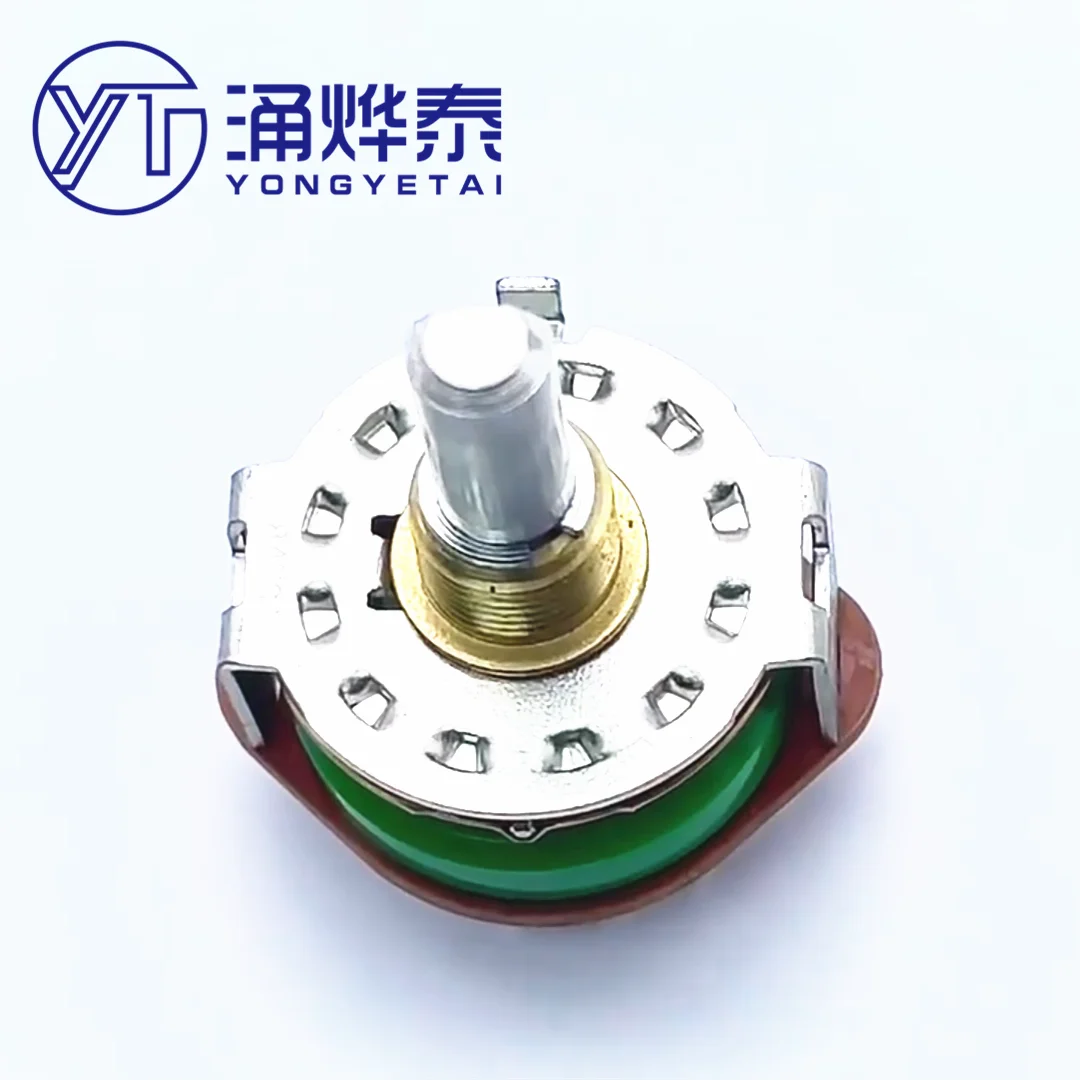 

YYT SRRM1C5400 поворотный переключатель диапазонов 1 нож 12 передач 360 градусов длина вала 20 мм