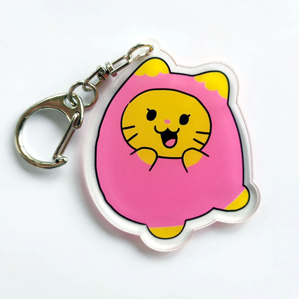 Брелок для ключей Kpop ITZY прозрачный акриловый мультяшный брелок MDZY Yeji Lia Ryujin Chaeryeong