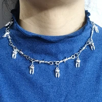 necklace ladies hip hop gothic punk style barbed wire small thorns chain gift 2022 new high quality jewelry personality jewelry