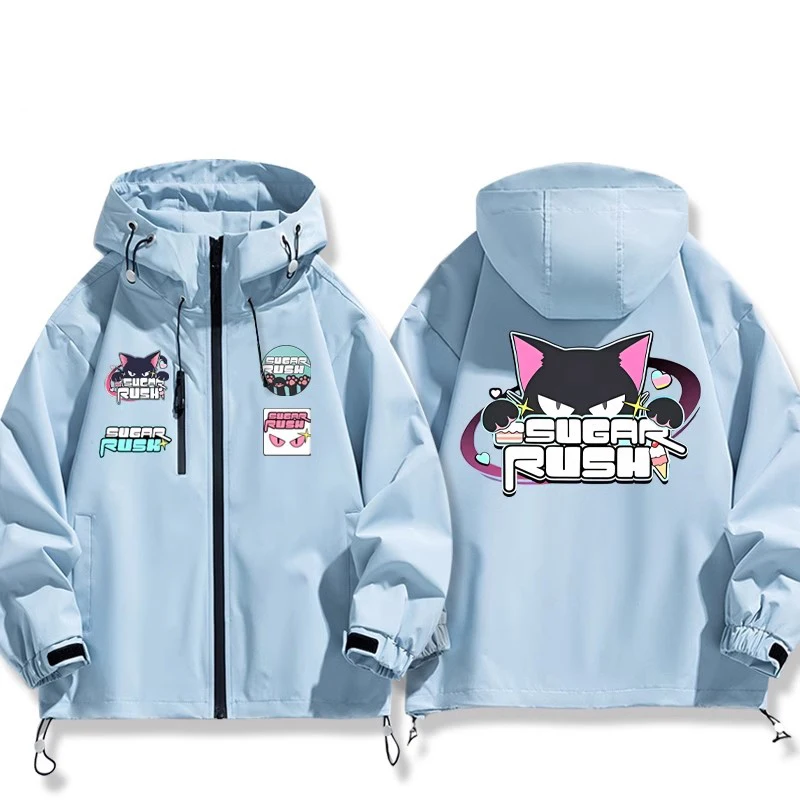 Синий архив Sugai Rush Kurimura Airi Косплей Танга Ибуки Kyouyama Kazusa Ветровка Куртка Толстовка