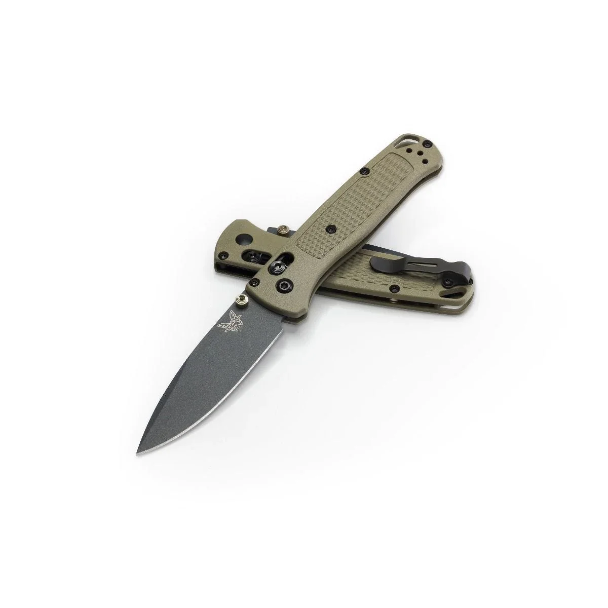 

BENCHMADE 535 BM 535/535S Bugout AXIS Folding Knife "S30V Satin Plain Blade Polymer Handle Camping Knife