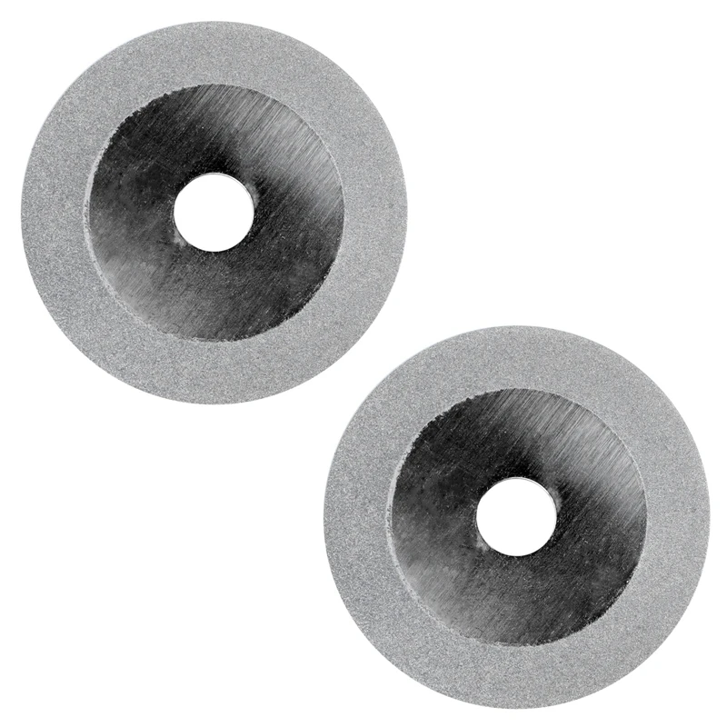 

2X 100Mm X 20Mm X 1Mm Double Side Glass Diamond Saw Blade Cutting Disc