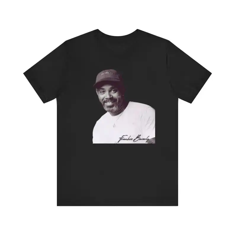Футболка Frankie Beverly Commemoration — Rest In Peace Фрэнки Лабиринт и Франки RIP FrankieBeverly