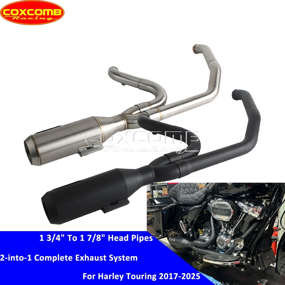 Фото Система выхлопной трубы мотоцикла DB Killer для Harley Touring Road King FLHR FLHRXS Electra Glide Ultra FLHTI FLHTPI FLHTK FLHTKL №2