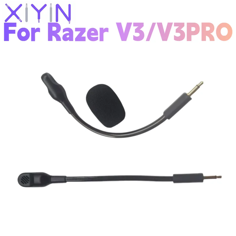Фото Сменный микрофон для Razer V3/V3PRO, профессиональная версия игровой гарнитуры, съемный микрофонный стержень, микрофон с функцией plug and play. №1