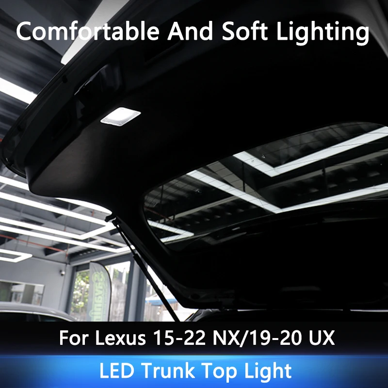 

QHCP LED Car Trunk Light Tailgate Top Lamp High Brightness Led Wick Replace Fit For Lexus NX 15-16 17-20 22 UX 19-20 Accessories