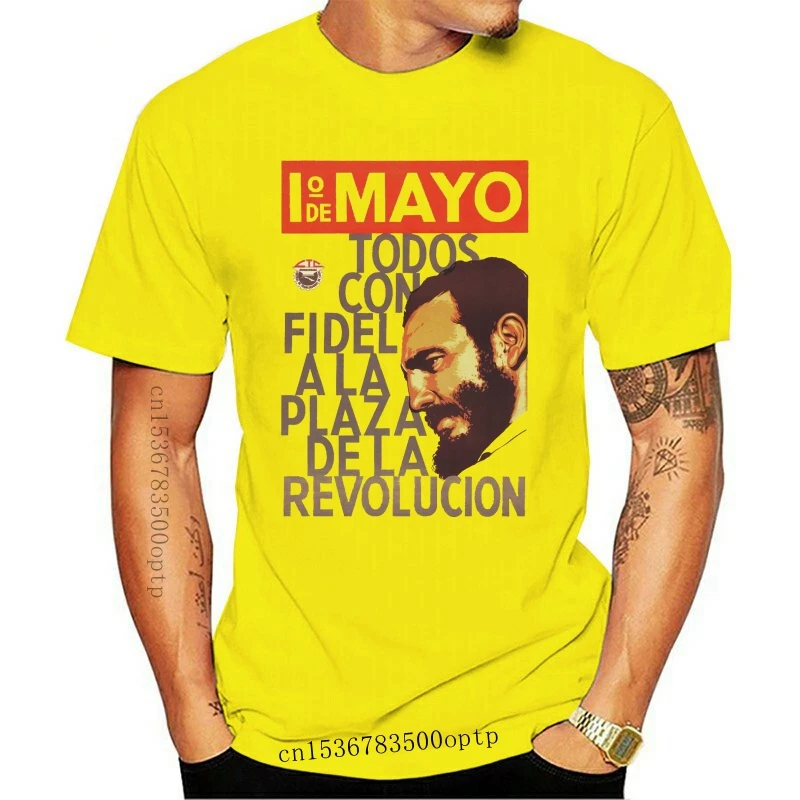 

Camiseta de BOARDRIPPAZ para hombre y mujer, camisa con estampado de La REVOLUTION de FIDEL Castrillo, CUBA, KUBA, HAVANNA 1965