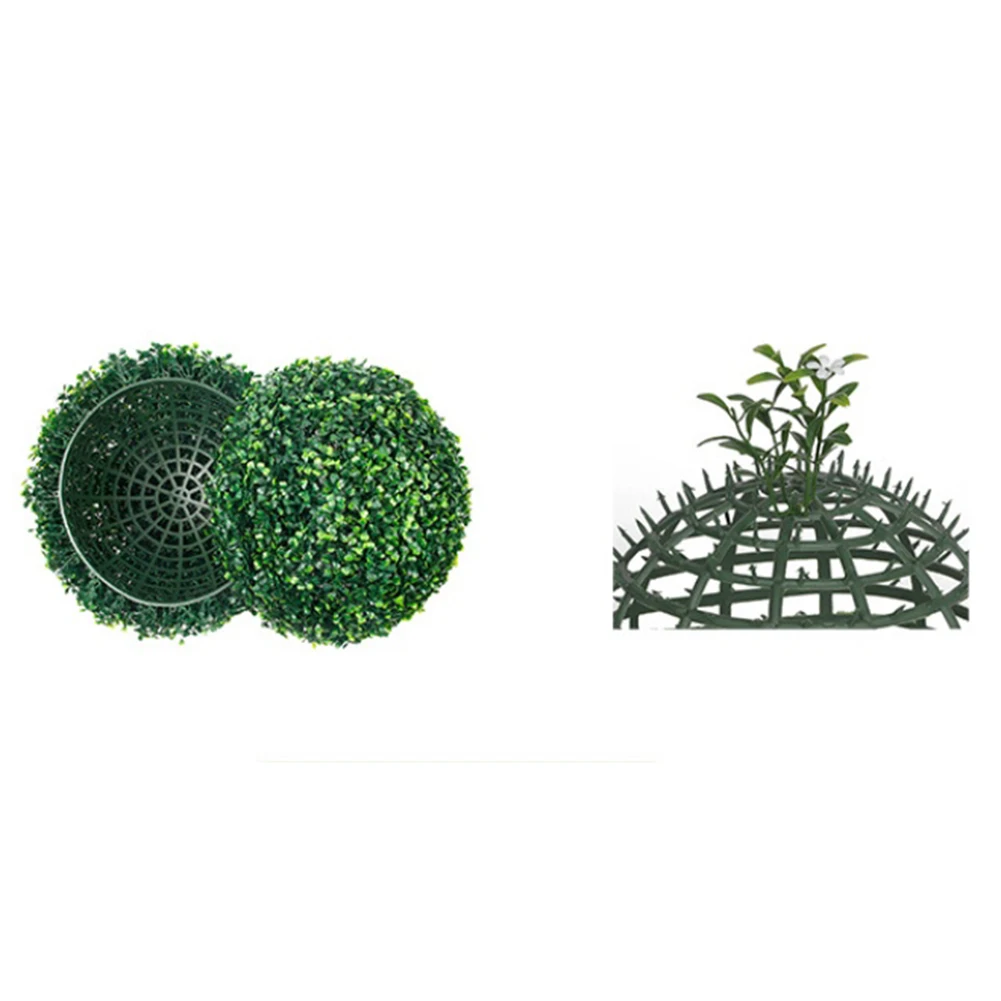 

Landscaping Grass Ball Coffee Shop Artificial Flower Balls Garden Basket Home Decoration Plastic Rose Topiary Hanging