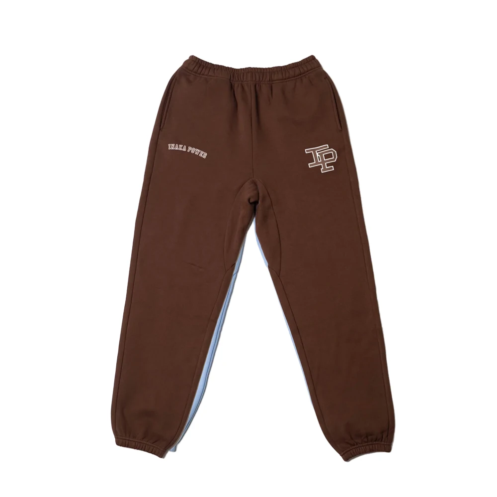 

INAKA Sweatpants Mocha Element Set Street Pants Screen Printing Casual Warm Oversize Baggy Joggers Ladies Bottoms