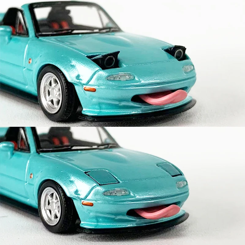Модель автомобиля Time Micro 1:64 MX-5 литая под давлением коллекция автомобилей из