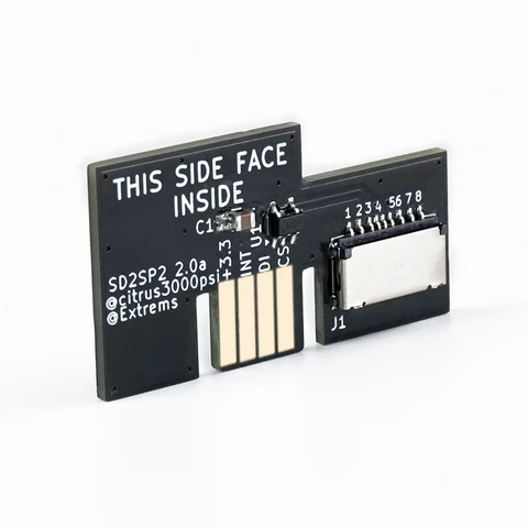 Адаптер SD-карты SD2SP2 V2.0 TF для Gamecube Serial Port 2,ładowarka Sdloader Smooth Fmv без Lag Низкое использование процессора