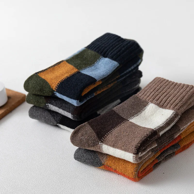 New Arrival Thick Man Winter Socks 5 Pairs