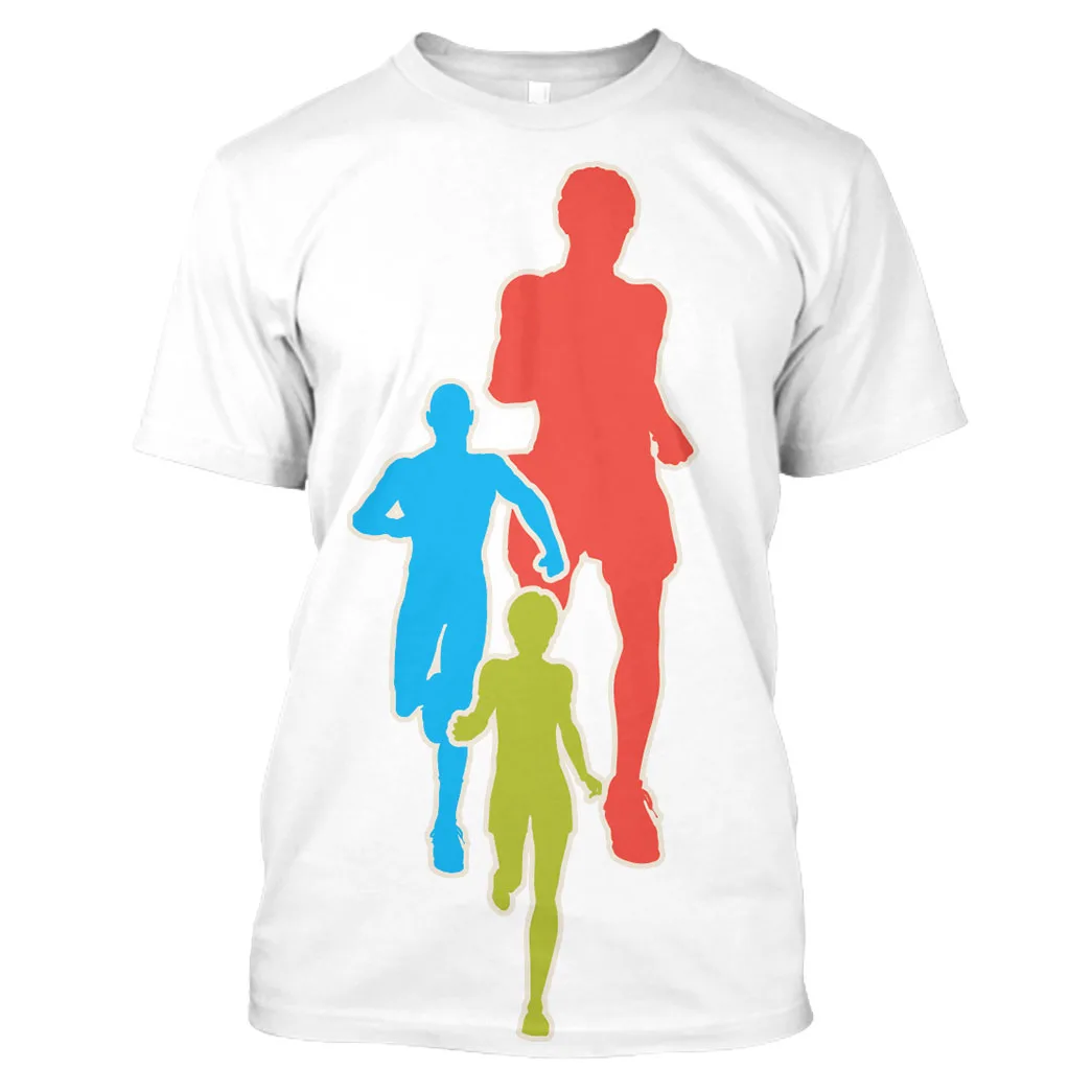 

Jumeast Running 3D Graphic T Shirt Printed Gym Workout Joggers Men Aesthet T Shirts Color Quackity Sport Wear Plus Size Clothes