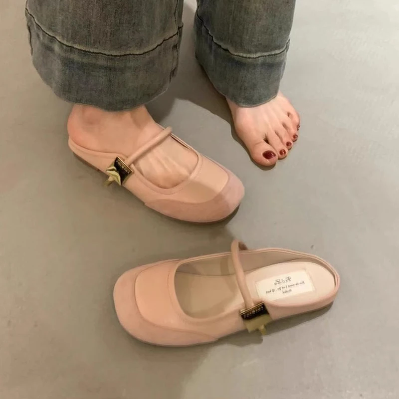 0 Теплые женские полутапочки HGN Soft Fairy Sle 224 весенние летние новые элегантные