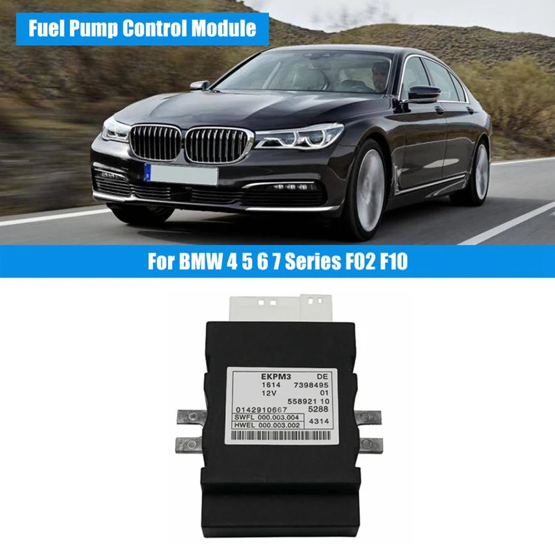 

Car Fuel Pump Control Module For BMW 4 5 6 7 Series F02 F10 X6 F16 Rolls-Royce RR5 16147398495 16147411595 Replacement