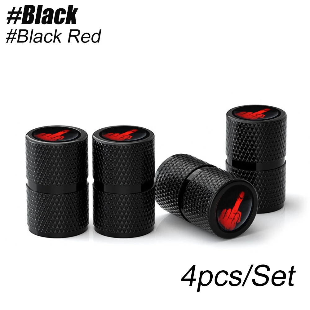 

4 шт. колпачки для штока клапана шины, металлические колпачки для воздушного клапана, колпачки для штока колес, совместимые декоративные аксессуары для автомобилей, грузовиков, велосипедов, велосипедов