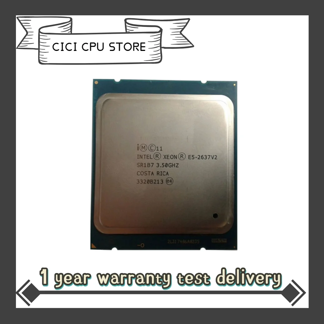 Процессор Intel Xeon E5-2637V 2, 3,50 ГГц, 15 Мб, 130 Вт, 4-ядерный