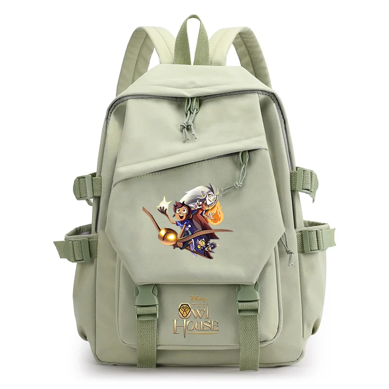 Disney The Owl House Girls Kids School Book Bags Women Bagpack Teenagers Travel Backpack Mochila Escolar