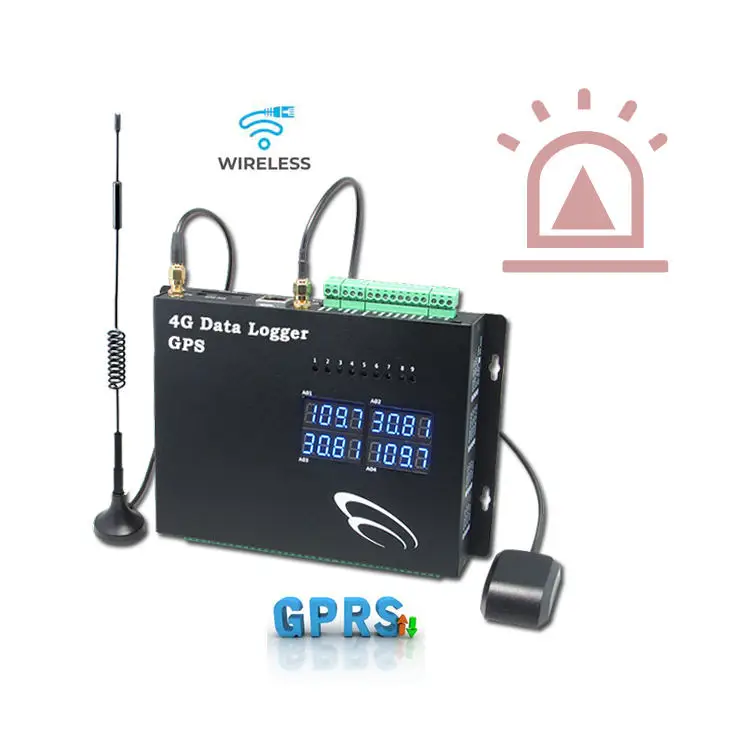 

4G and Ethernet gps survey equipment agricultural equipment temperature and humidity controller data logger