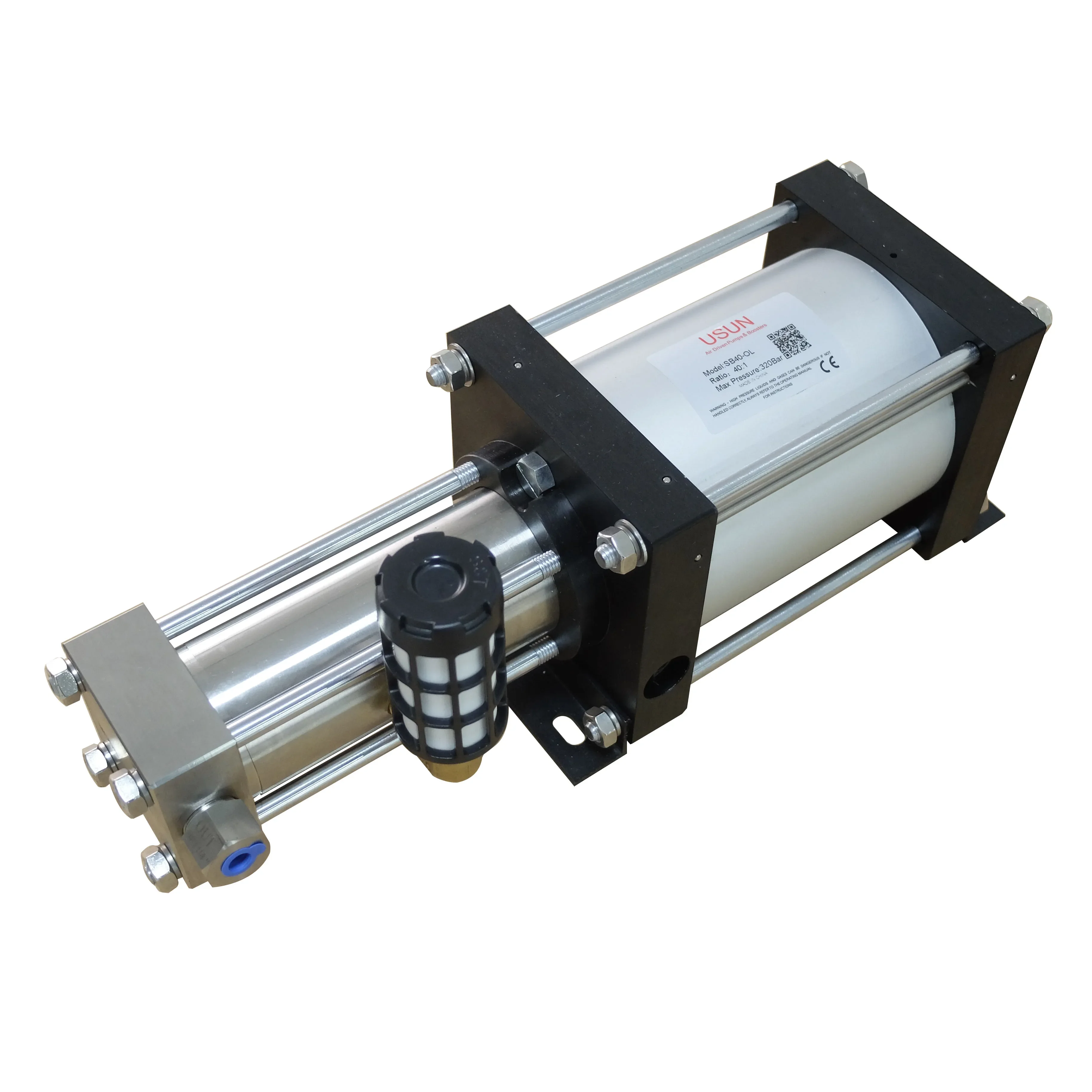 Модель USUN: Φ 150-300 бар Малый 125 мм управляемый насос бустера давления ox ygen для