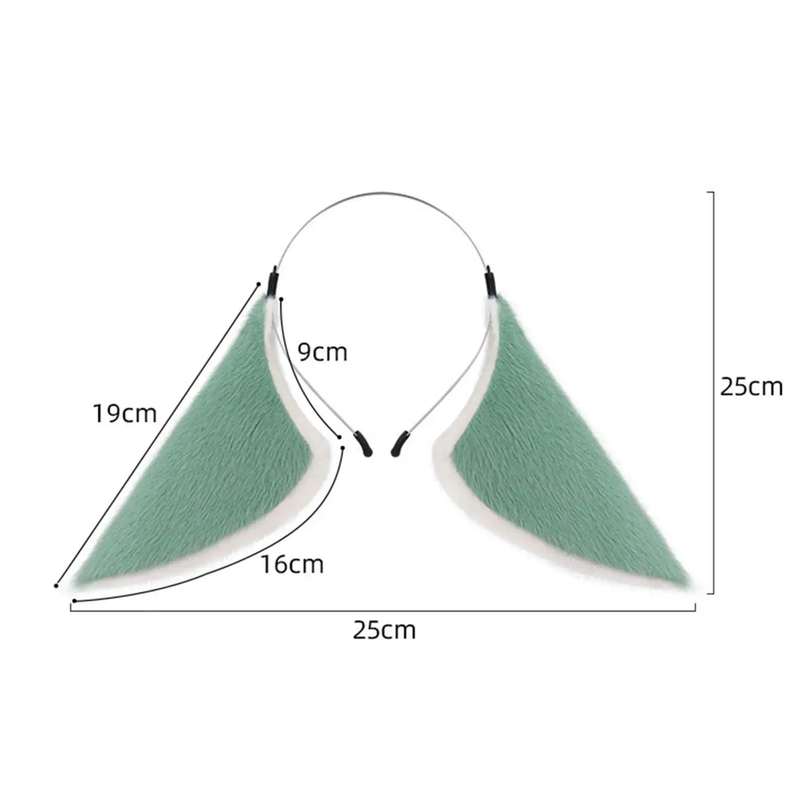Повязка на голову с ушками животных украшение для волос женское забавное