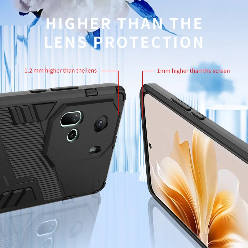 Противоударный чехол-накладка для OPPO Reno 11 9 8 7 6 5 Pro Plus