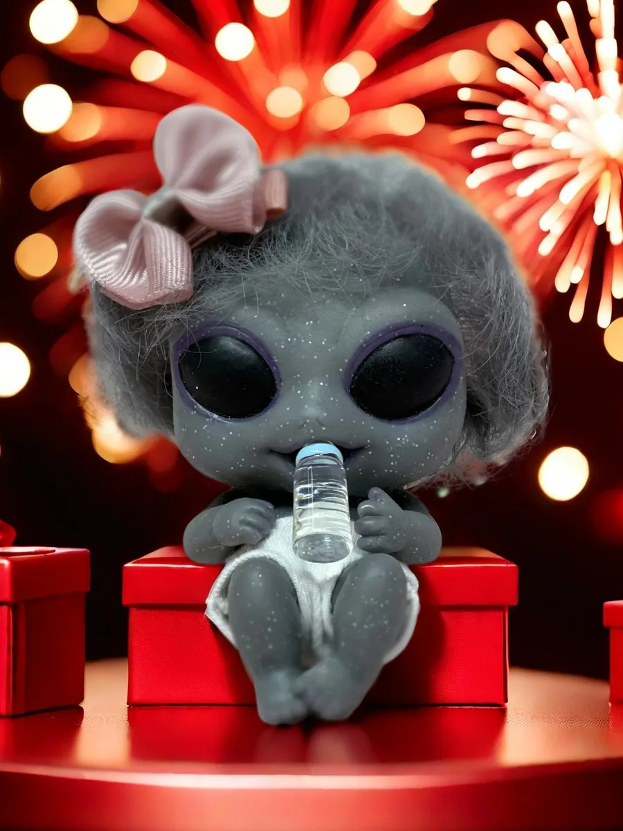 Миниатюрная силиконовая кукла унисекс в стиле реборн мягкая на ощупь