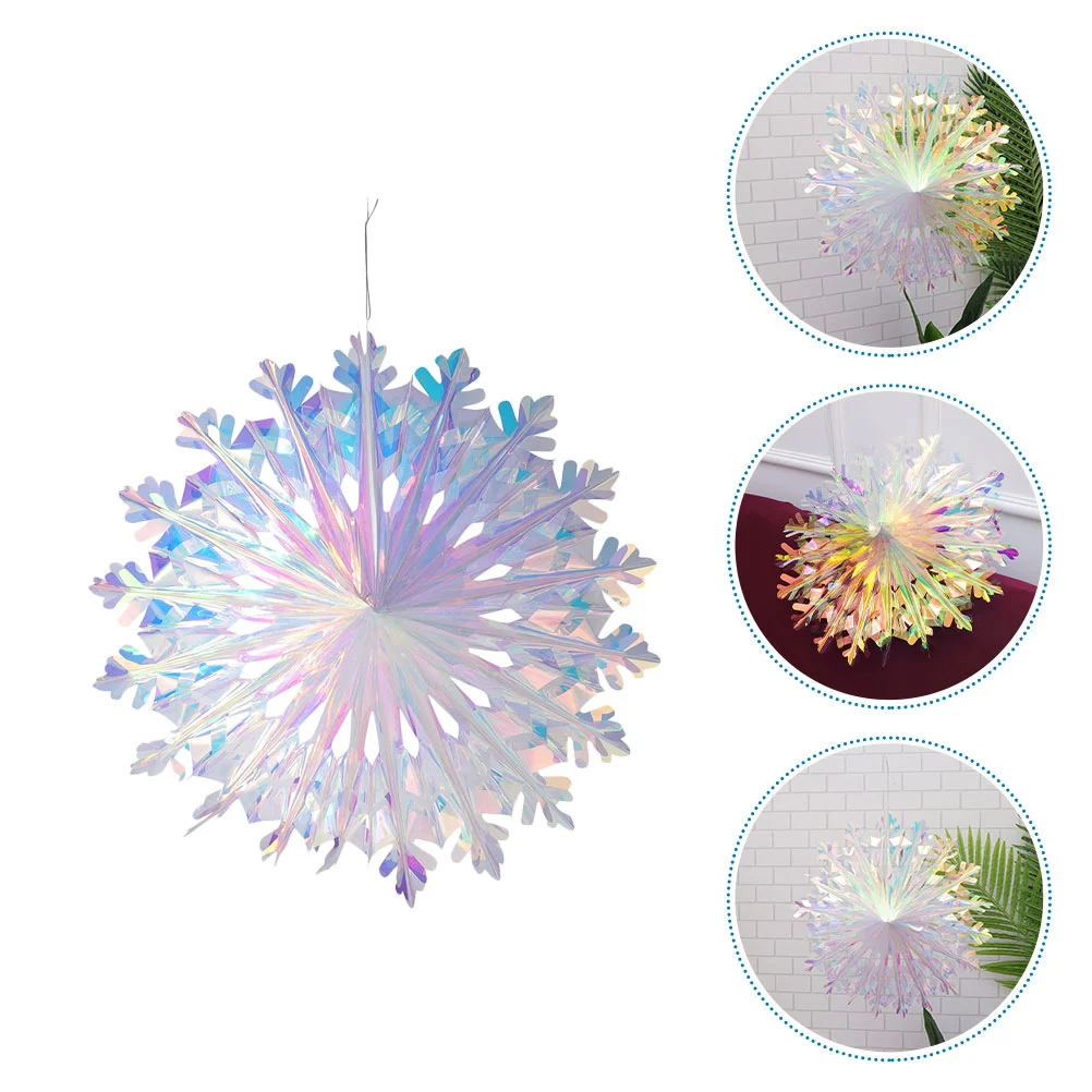 

Paper Star Decorative Christmas Decorations Snowflake Fan Decoration Starsornaments Bridal Party Hanging