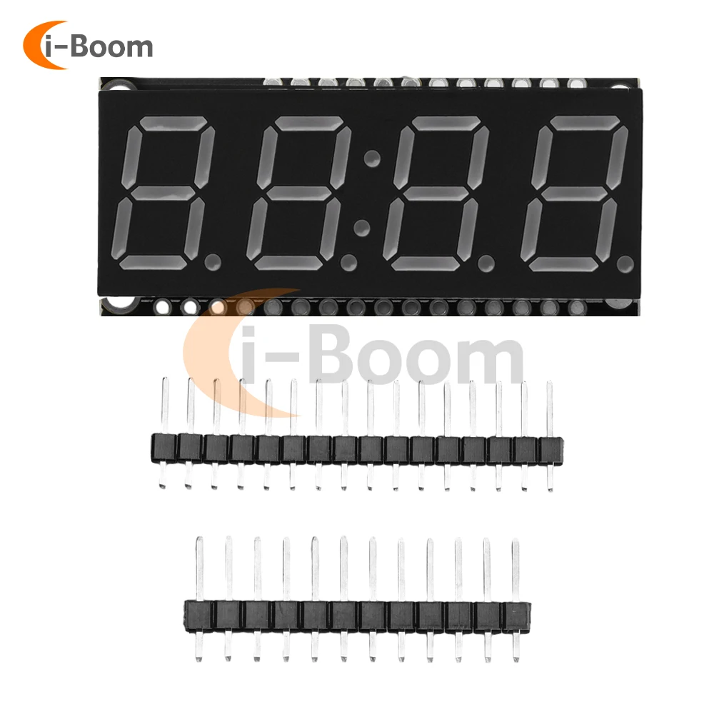 0 56 в 4-значный 7-сегментный цифровой дисплей фотографический модуль HT16K33 драйвер