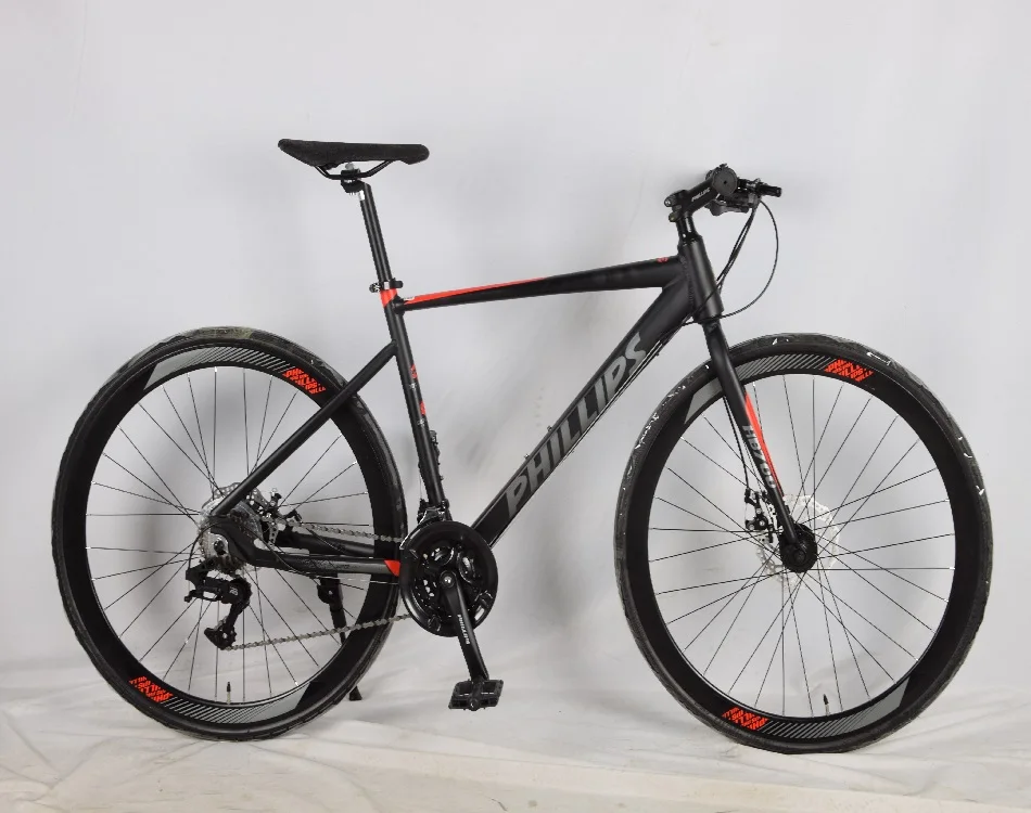 Дорожный велосипед 700C 27 скоростей сплав с фотометрическим переключателем и