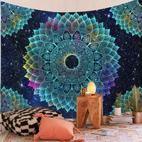 bohemian vintage hanging cloth mandala background cloth bedside bedroom bed and breakfast yoga wall decoration tapestry canvas