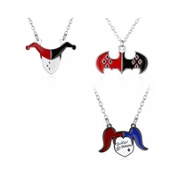 womens necklaces 3 styles movie characters souvenir necklaces squad fan necklaces popular accessories gifts anime demon slayer