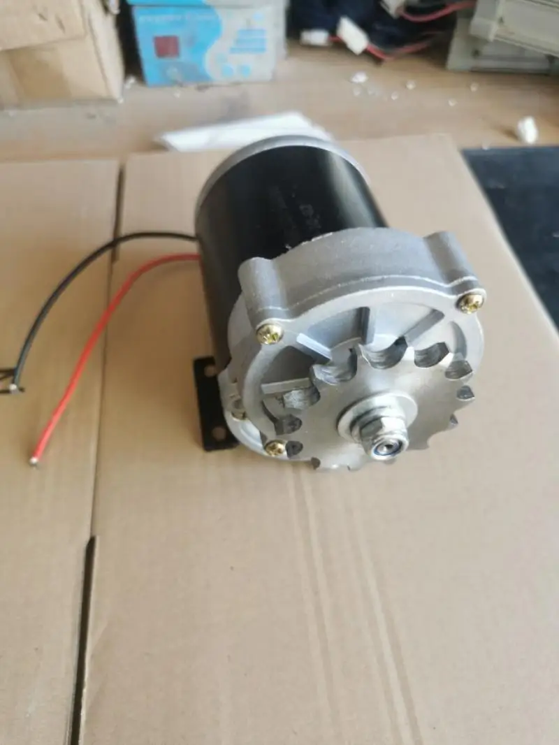 Двигатель постоянного тока 12 В 24 в 500 Вт 14 зубьев сеялка для удобрений ротатор