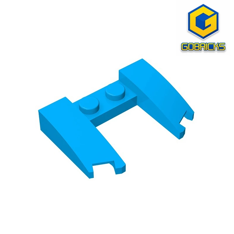 

Gobricks GDS-1265 Wedge 3 x 4 x 2/3 Curved with Cutout compatible with lego 11291 31584 pieces of children's DIY