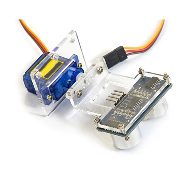 Прозрачная акриловая подставка SG90 Кронштейн MicroServo для проектов DIY