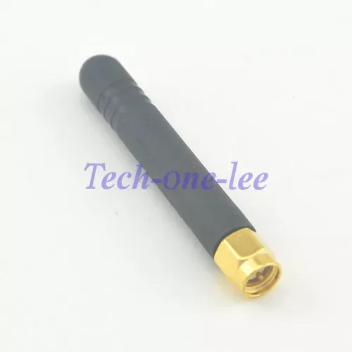 

5 piece/lot 2.4GHZ 2-3dbi gains Rubber Antenna SMA Plug Male Straight Connector wholesale