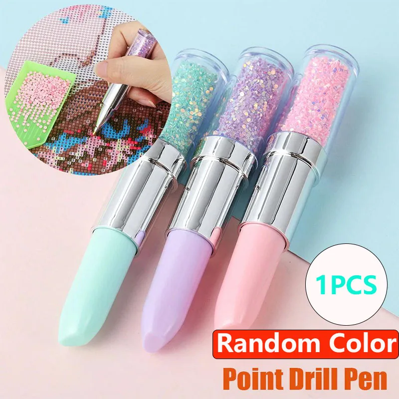 

Инструмент для алмазной живописи в форме губной помады «сделай сам»