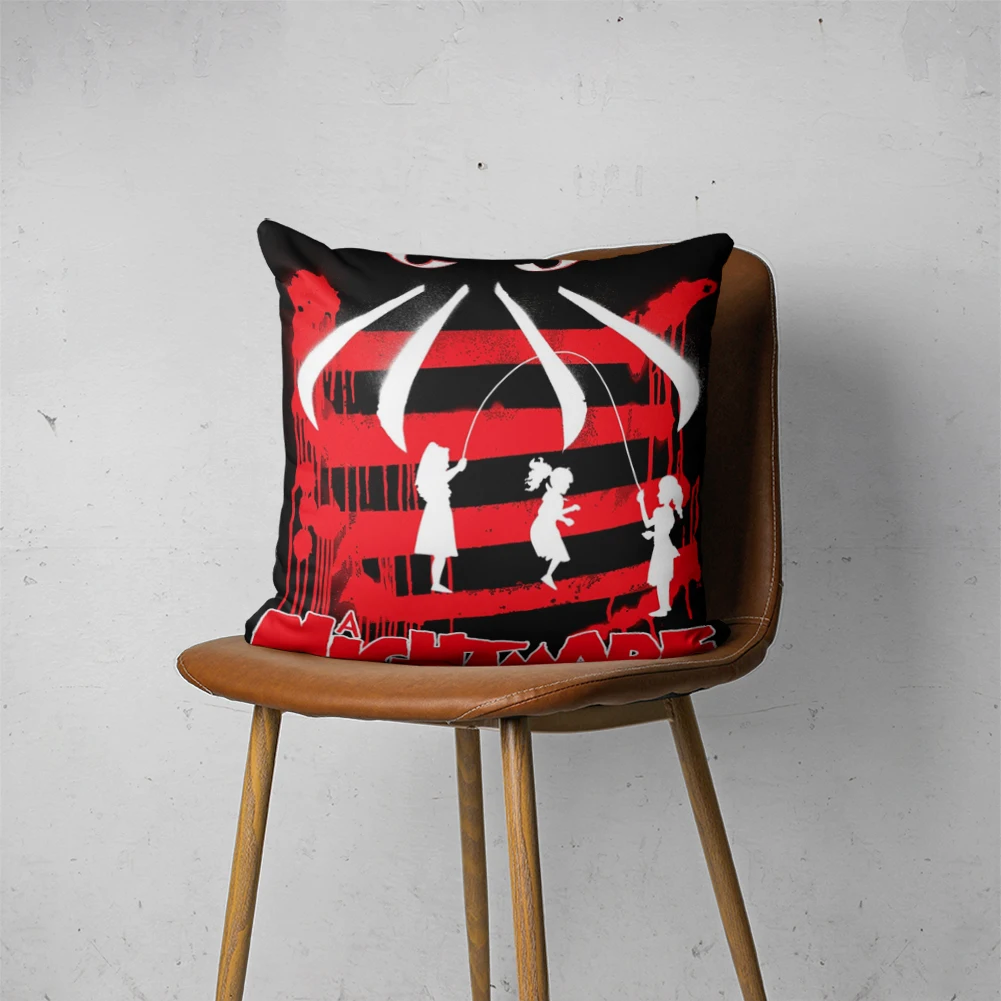 

HORROR MOVIE PILLOW 158 Customizable Bedroom Bed Sofa Hotel Car Lumbar Pillow Fashion Decorative Cover