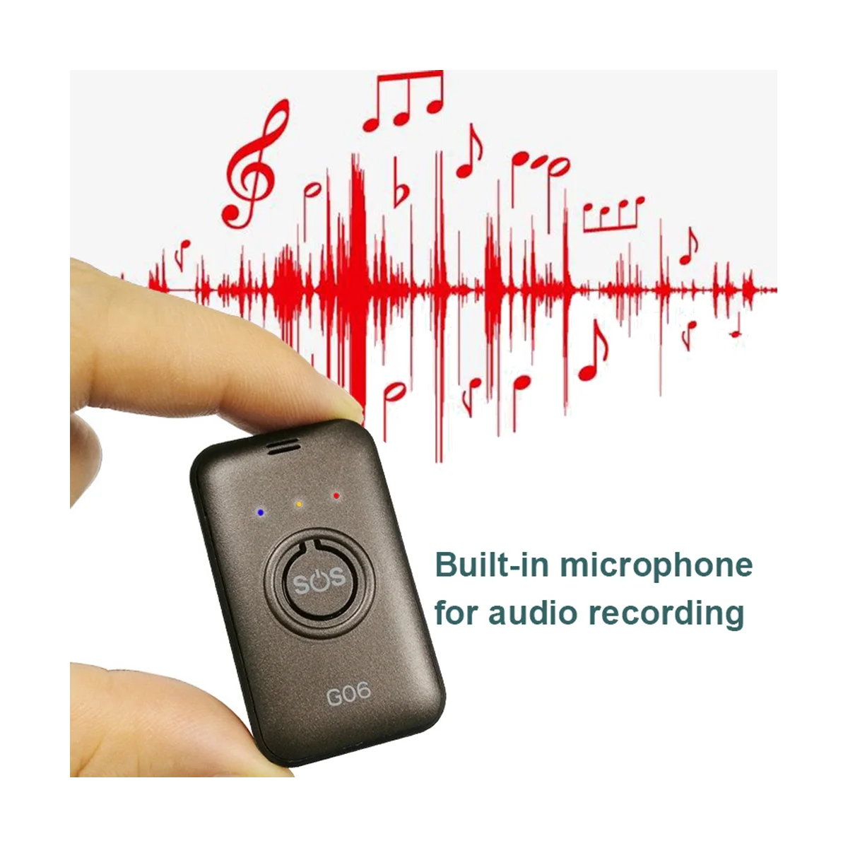 Персональный микро-GPS-Трекер G06 APP локатор отслеживания сети Google карты в реальном