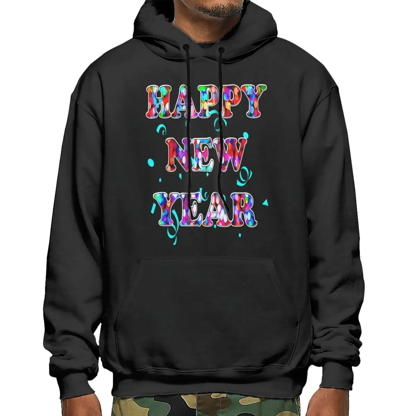 

Happy Year Confetti Yrs Eve Sparkle Sweatshirts Hoodies Sweetshirts For Men Anime Cosplay Men's Tracksuit Anime Hoodie Hoodies