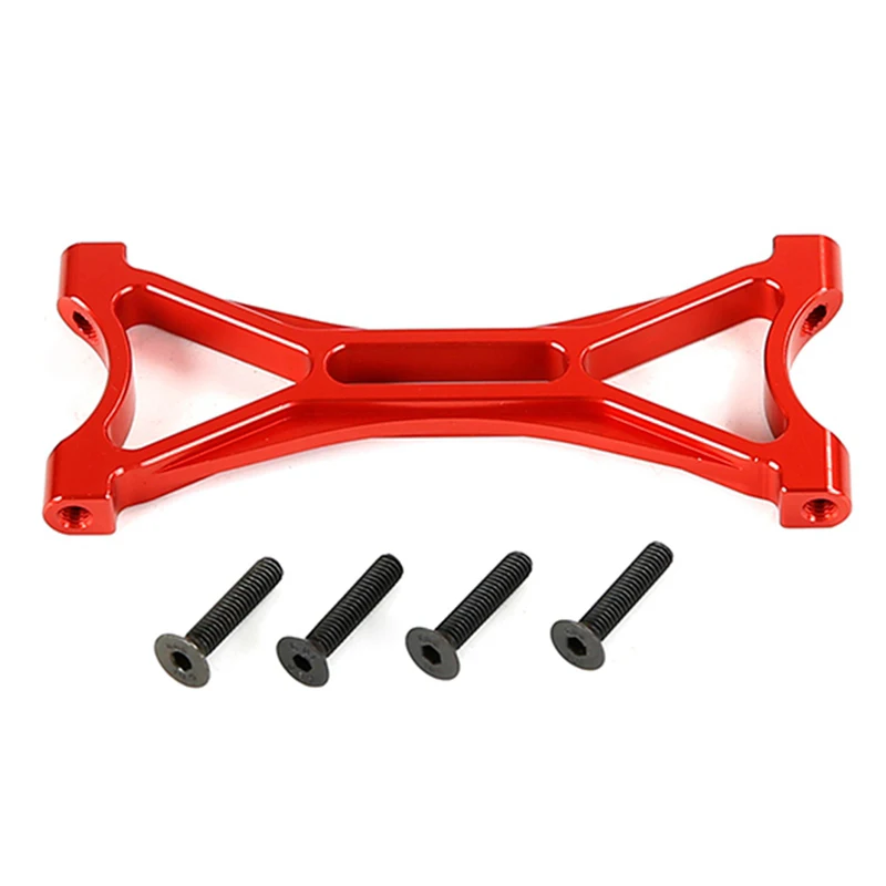 

Cnc Metal X Shape Connecting Shelf For 1/5 HPI ROVAN KM BAJA 5T 5SC TRUCK RC CAR ,Red