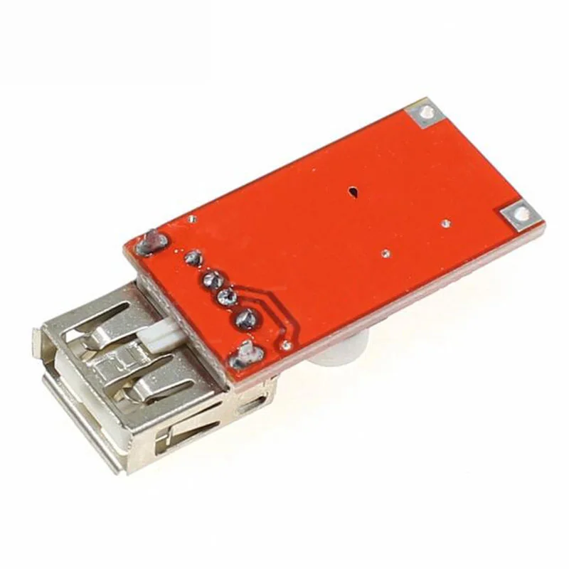 RCmall 10Pcs 9V/12V/24V to 5V DC-DC Step-down Module Vehicle Charging 3A Output USB Step-down Voltage Stabilizing Power Module