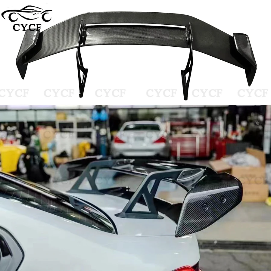 Для BMW 5 серии F10 G30 M5 F90 хвостовые плавники из углеродного волокна задний спойлер