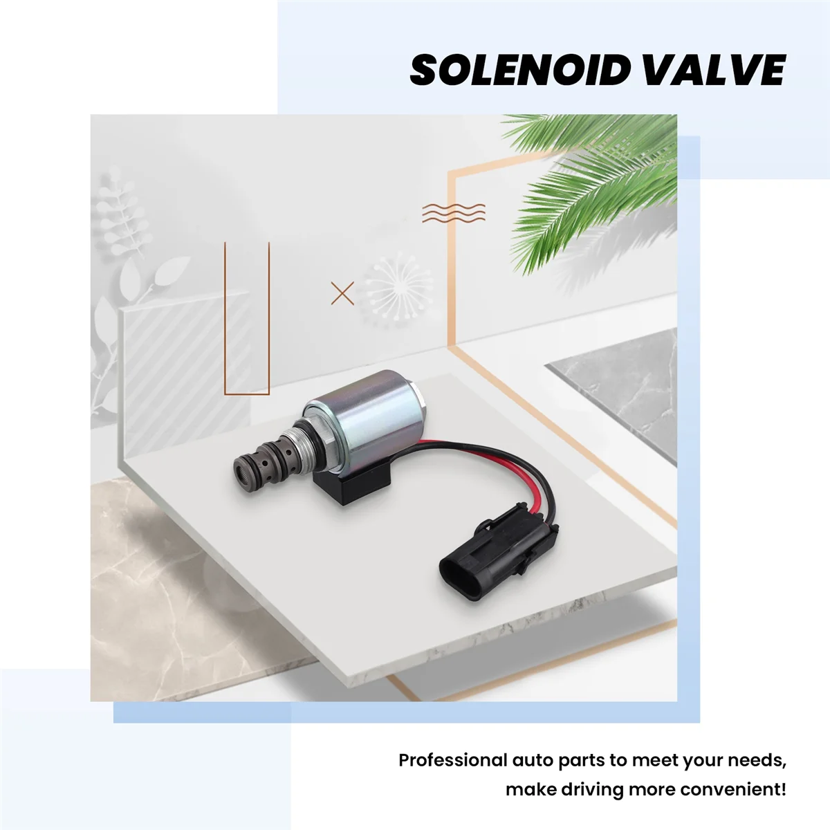 349296 Электромагнитный клапан A1 для трактора новый корпус 580N 580SN 580M 580ST 580T