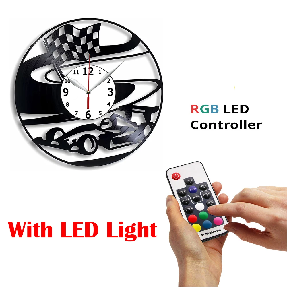 

Настенные часы с виниловой пластиной, 12 дюймов