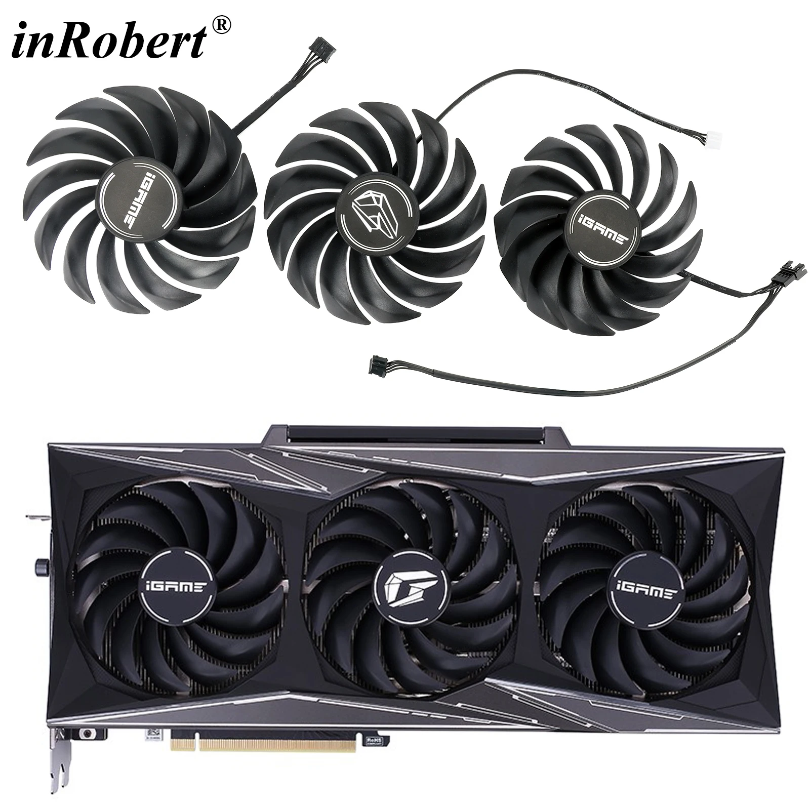 

90MM PVA080E12R RTX3060 RTX3070 RTX3080 RTX3090 Cooling Fan For Colorful iGame RTX 3060 3070 3080 Ti 3090 Vulcan