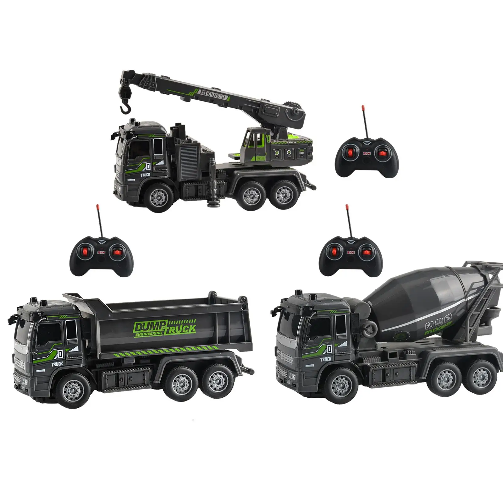 Радиоуправляемая инженерная машина игрушка 6WD 1:32 радиоуправляемая для детей и